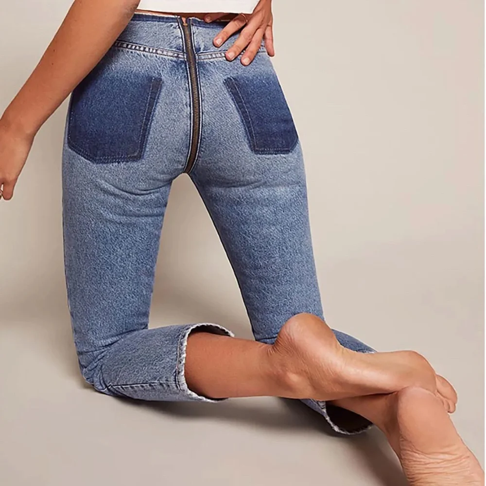 Reformation crotch zip jeans - Picture 3 of 15